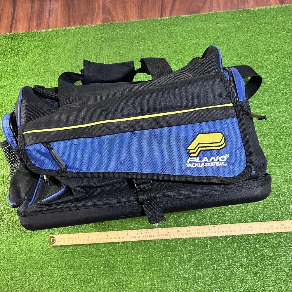 Vintage Plano Outdoor Systems Tackle Duffel Bag & Waist Bag Fanny Pack Y2K Dishi
